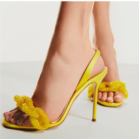 New AQUAZZURA Chain Of Love Sandal 105 39.5 $1,295 - Picture 3 of 13